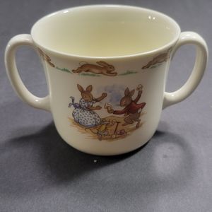 Royal Doulton Bunnykins fine china double handle cup